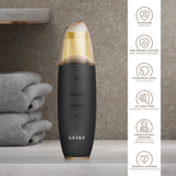 Geske MicroCurrent Skin Scrubber & Blackhead Remover | 9 in 1 - Gray