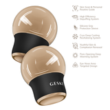 Geske Cool & Warm Face and Body Massager | 7 in 1 - Gray