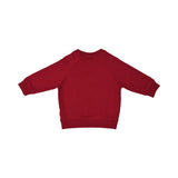 Baby Elephant Kids Babies Burgundy Sweatshirt