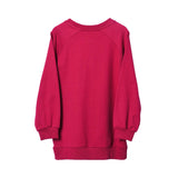 Baby Elephant Kids Girl's Burgundy Sweatshirt