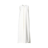 Baqa Women's Minimalist Sleeveless Keyhole Column Dress