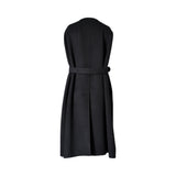 Baqa Women's Black Sleeveless Coat