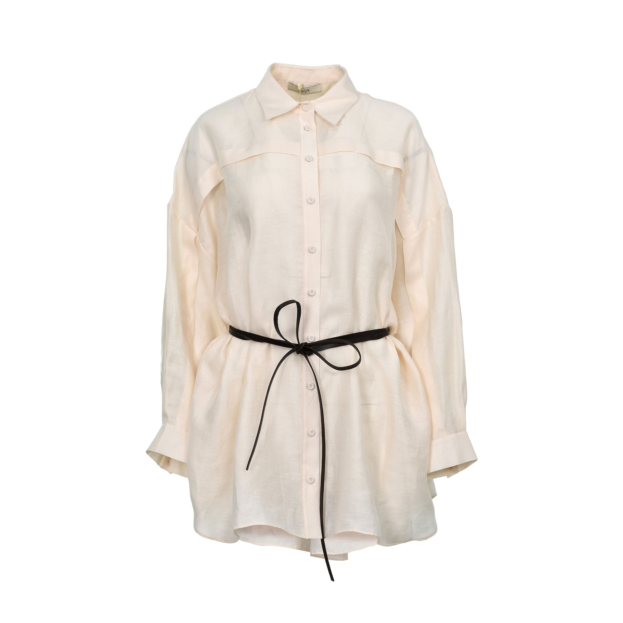 Baqa Women's Powder Casual Blouse With Belt | Clothing | Women | Women All Clothing | Women All Clothing Shirts & Blouses | Womens | Womens Fashion Baqa Women's Powder Casual Blouse With Belt | Clothing | Women | Women All Clothing | Women All Clothing Shirts & Blouses | Womens | Womens Fashion