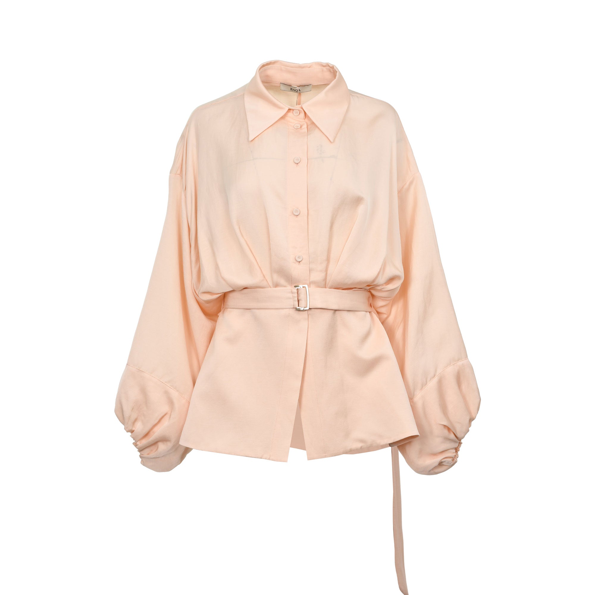 Baqa Women's Salmon Blouse with Waist Belt | Clothing | Women | Women All Clothing | Women All Clothing Shirts & Blouses | Womens | Womens Fashion Baqa Women's Salmon Blouse with Waist Belt | Clothing | Women | Women All Clothing | Women All Clothing Shirts & Blouses | Womens | Womens Fashion