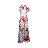 Barbara Rizzi Atelier Women's Tora Tiger & Peacock Dress