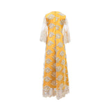 Barbara Rizzi Atelier Women's Onna Bugheisha Mustard Dress