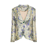 Barbara Rizzi Atelier Zeina Brocade Floral Jacket