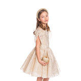 David Charles Kids Girl's Ivory Dress