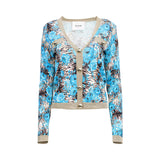 Blugirl Women's Wild Roses Sweater