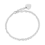 Luca Barra Ladies Steel Bracelet with Small Circles