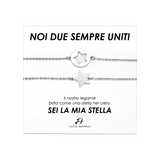 Luca Barra Ladies Steel Bracelets with Stars