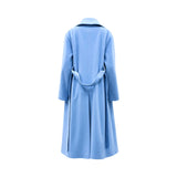 Black By Mz Women's Blue Coat