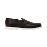 Baldinini Men's Slip On Dark Brown Loafer