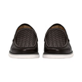 Baldinini Men's Slip On Dark Brown Loafer