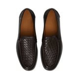 Baldinini Men's Slip On Dark Brown Loafer