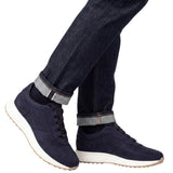 Baldinini Men's Nubuck Leather Low-Top Sneaker