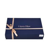 Linea Blue Home Duvet Cover + Flat Sheet + Pillow Sham + Pillow Case