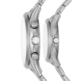 Fossil Fenmore His and Her Multifunction Stainless Steel Watch Gift Set