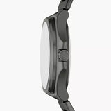 Fossil Evanston Gents Multifunction Gunmetal Stainless Steel Watch
