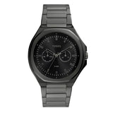 Fossil Evanston Gents Multifunction Gunmetal Stainless Steel Watch