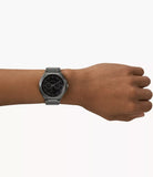 Fossil Evanston Gents Multifunction Gunmetal Stainless Steel Watch