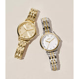 Fossil Women's Laney Three-Hand Two-Tone Stainless Steel Watch