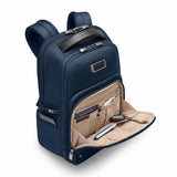 Briggs & Riley Work Navy Medium Backpack