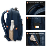 Briggs & Riley Work Navy Medium Backpack