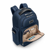 Briggs & Riley Work Navy Medium Cargo Backpack