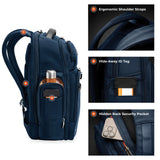 Briggs & Riley Work Navy Medium Cargo Backpack