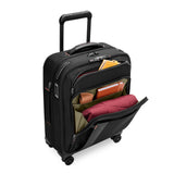 Briggs & Riley Zdx Essential Expandable Black Cabin Luggage