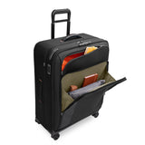 Briggs & Riley Zdx Large Expandable Black Luggage