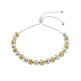 Buckley London Beaded Friendship Bracelet Silver plating+Imitation Gold