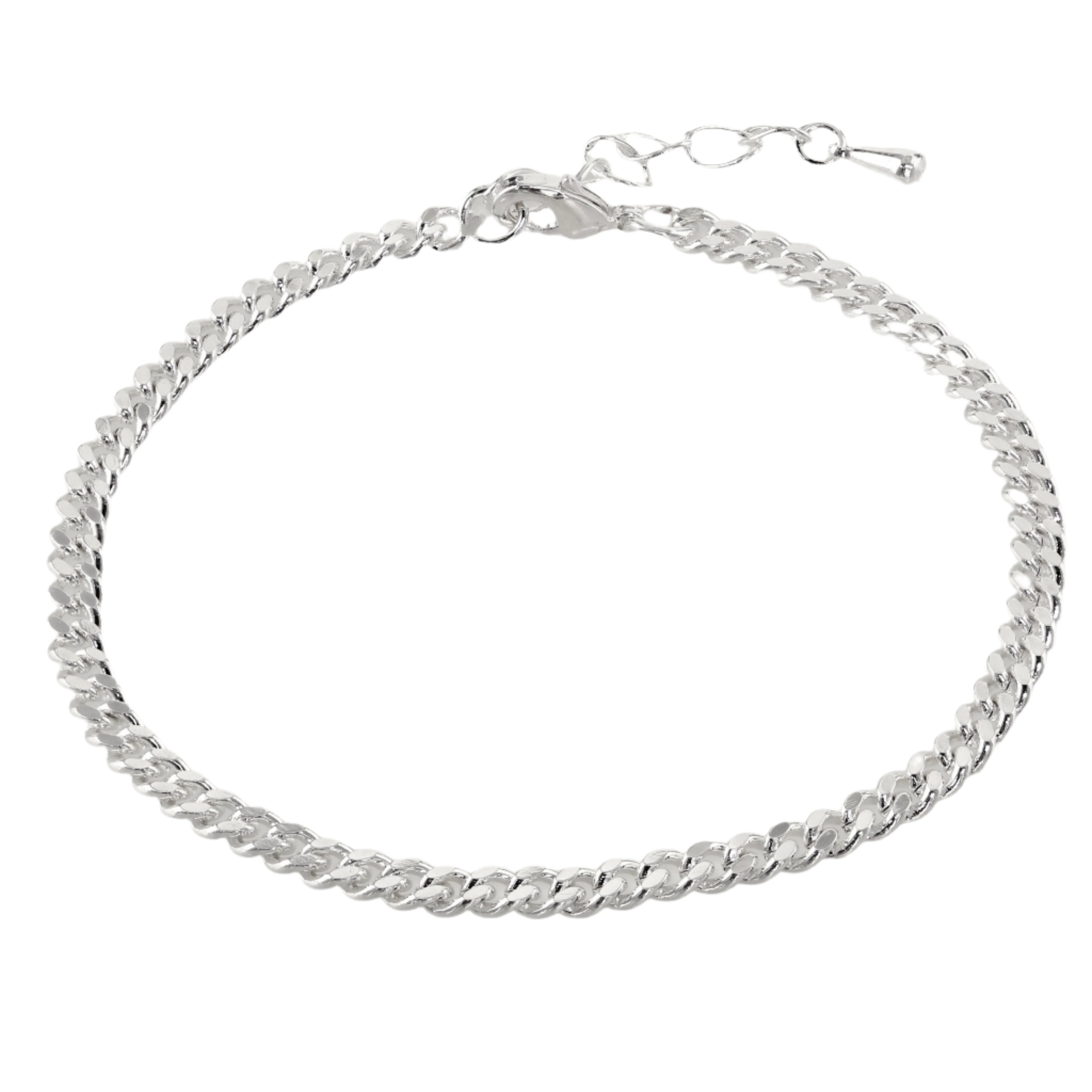 Buckley London Curb Chain Silver Bracelet 1M Silver Plating | Braceletes | Fashion Jewellery | Ladies bracelet | Women | Womens Buckley London Curb Chain Silver Bracelet 1M Silver Plating | Braceletes | Fashion Jewellery | Ladies bracelet | Women | Womens