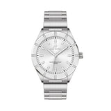 Luca Barra Gents Steel Watch With White Dial
