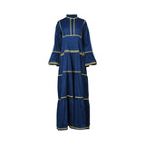 Bazzah Couture Women's Navy Jalabiyah