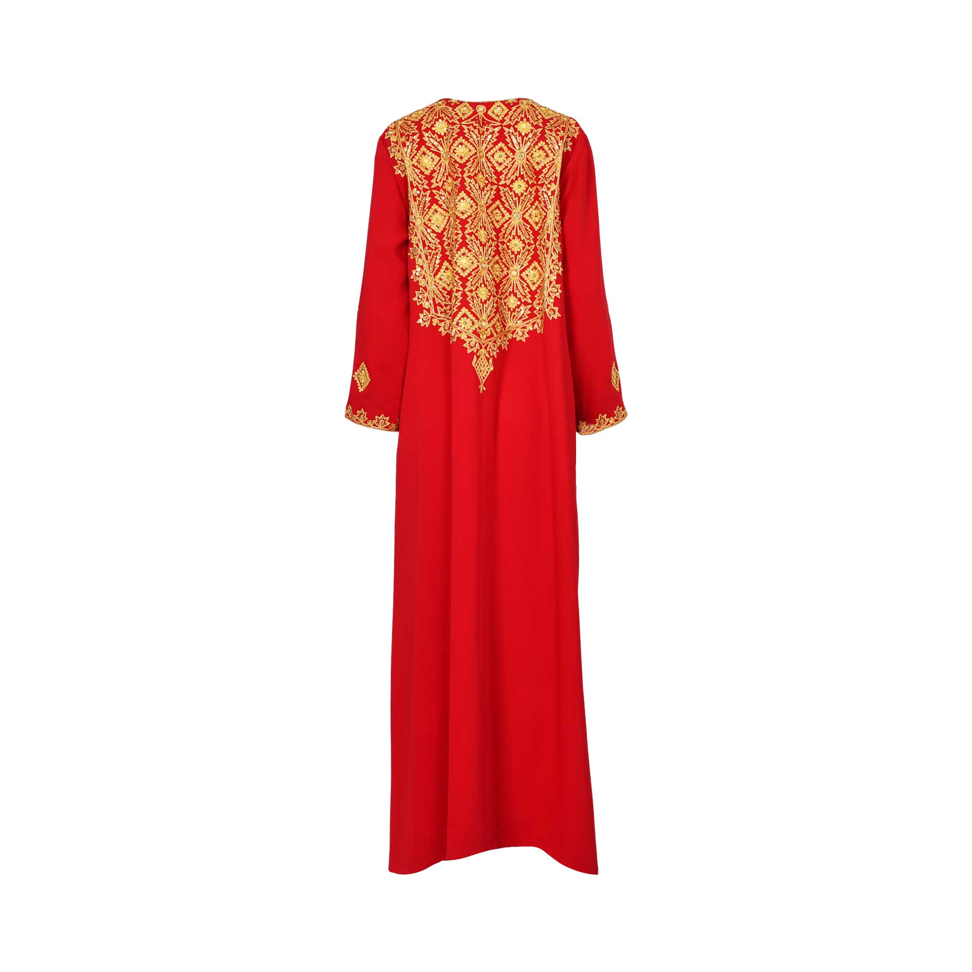 Bazzah Couture Women's Red & Gold Jalabiya | Abaya | Jalabiya | Kaftans & Abayas | Women | Women All Clothing | Womens | Womens Fashion Bazzah Couture Women's Red & Gold Jalabiya | Abaya | Jalabiya | Kaftans & Abayas | Women | Women All Clothing | Womens | Womens Fashion