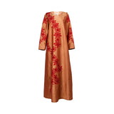 Bazzah Couture Women's Brown Jalabiya