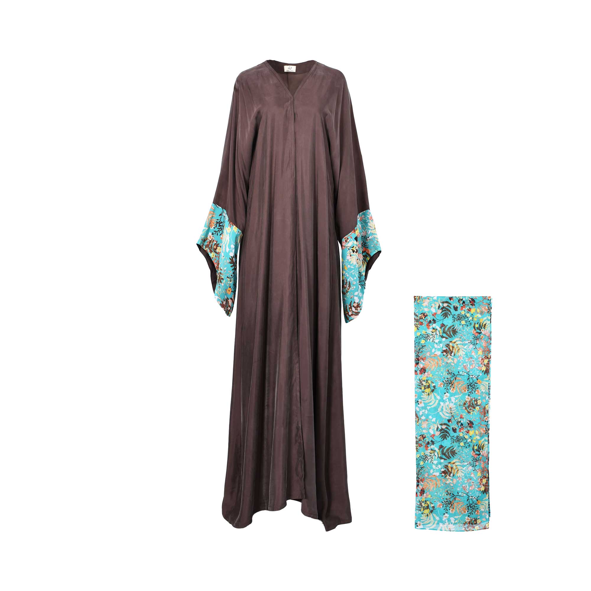 Bazzah Couture Women's Brown & Green Abaya | Abaya | Clothing | Kaftans & Abayas | Women | Women All Clothing | Womens | Womens Fashion Bazzah Couture Women's Brown & Green Abaya | Abaya | Clothing | Kaftans & Abayas | Women | Women All Clothing | Womens | Womens Fashion