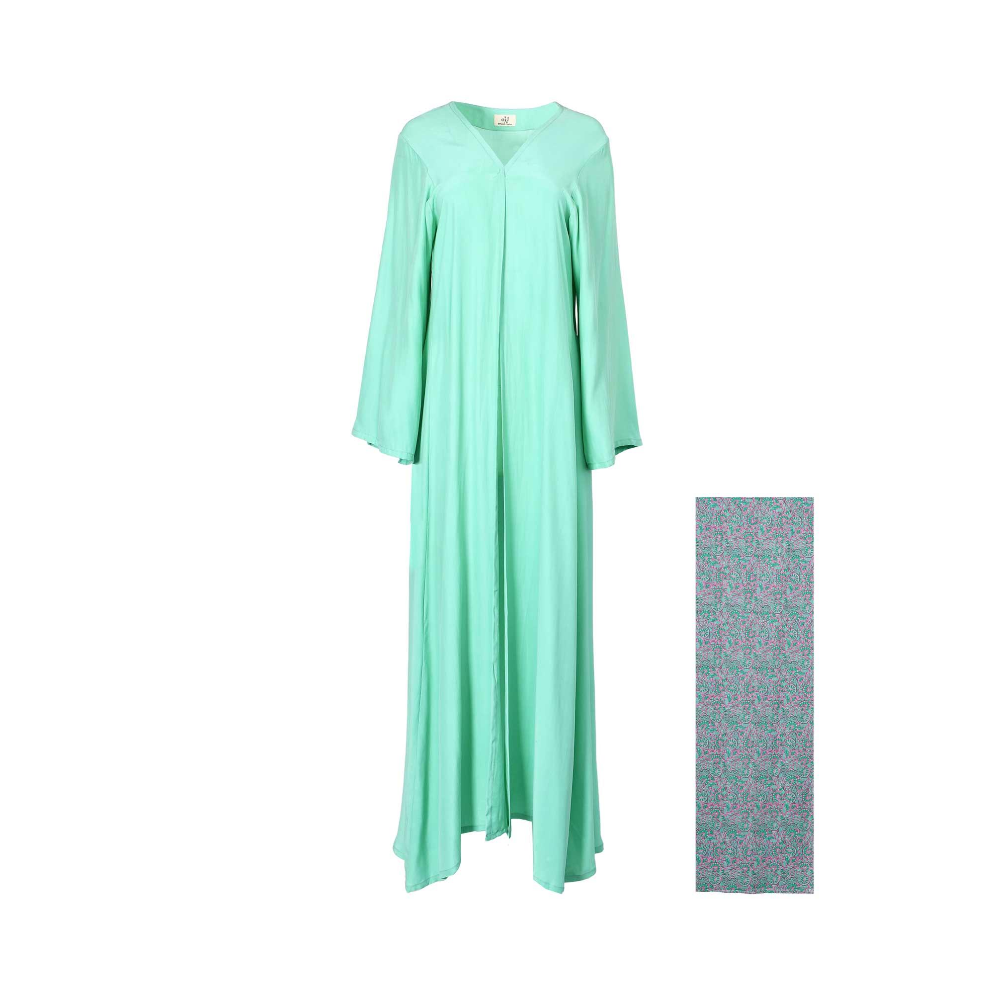 Bazzah Couture Women's Light Green Abaya | Abaya | Clothing | Kaftans & Abayas | Women | Women All Clothing | Womens | Womens Fashion Bazzah Couture Women's Light Green Abaya | Abaya | Clothing | Kaftans & Abayas | Women | Women All Clothing | Womens | Womens Fashion