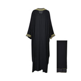 Bazzah Couture Women's Black Abaya