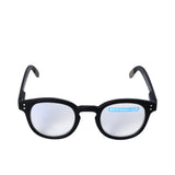 B+D Black Round Reading Glasses