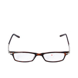 B+D Brown Tortoise Rectangular Reading Glasses
