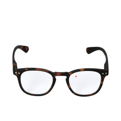 B+D Tortoise Round Reading Glasses