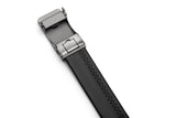 Samsonite AAMIR II Biz Plate AL Auto 02 Black Leather Belt