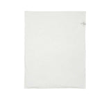 Back view of the Alviero Martini Kids Newborn's White/Silver Blanket. Shop the Latest Online at Blue Qatar.