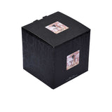 The luxury black gift packaging for the Baobab Collection Sacred Trees Massasso 500g scented candle.