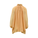 Baqa Women's Melon Blouse with Ruffled Neckline – Shop the Latest Online