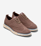 Cole Haan - ZERØGRAND Remastered Stitchlite™ Wingtip Oxfords - Deep Olv/Frvr Blue - Blue Salon Qatar - Shop Now Online