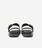 W35351:BLACK CROC PRINT LEATHER